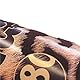 BRUNNEN Collegeblock Premium Student „Leopard“ | A4, Lineatur 28, 80 Blatt, braun/schwarz