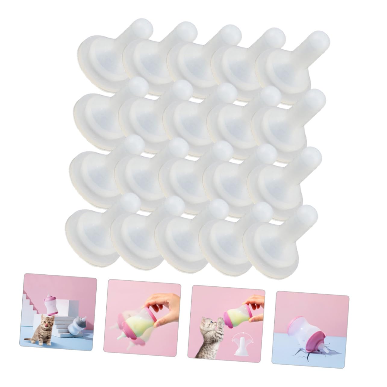 3 Ciucci Latte Per Maialini - Biberon Sicuro Per Cuccioli Con Alimentazione Intelligente