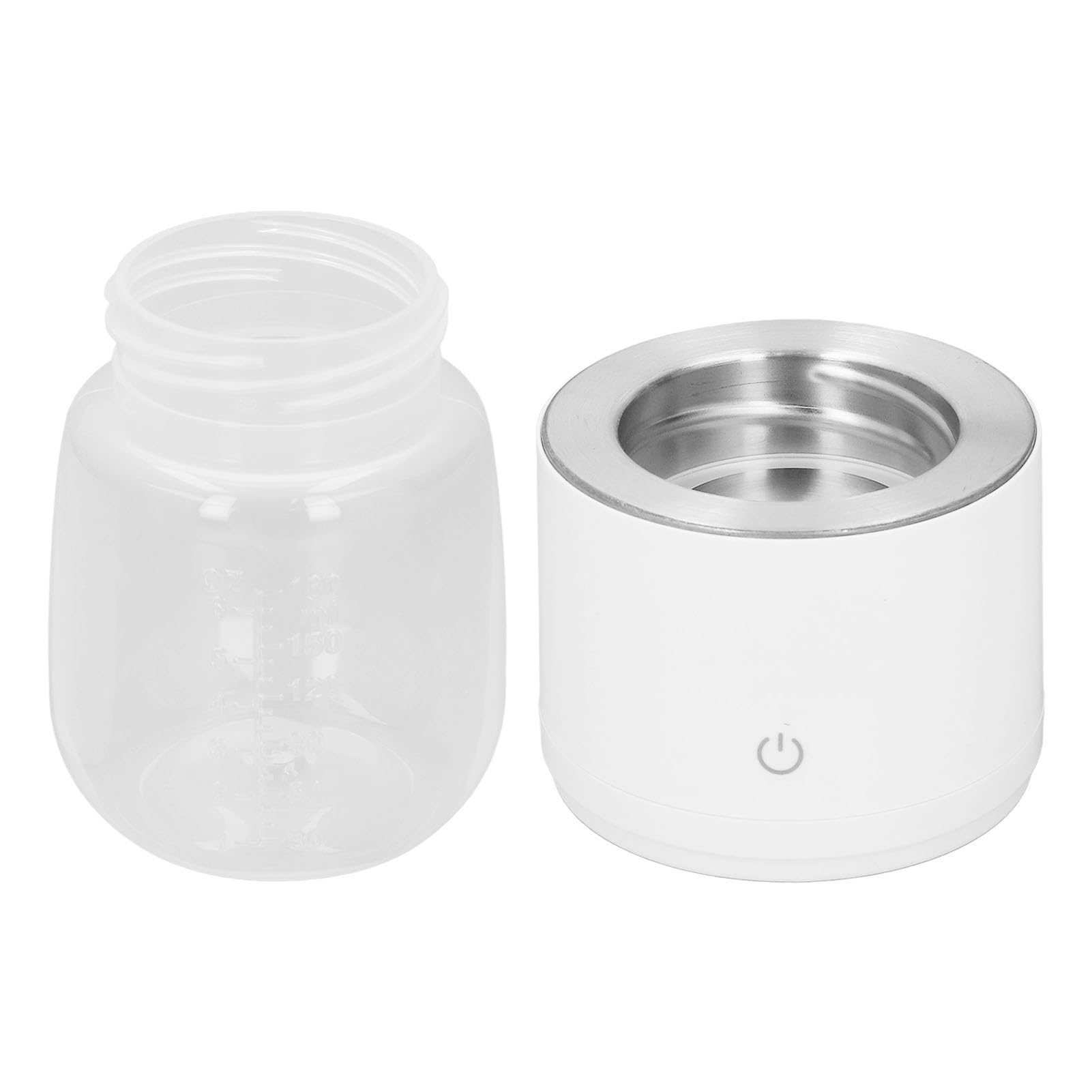 Calientabiberones Portátil, Calientabiberones De Viaje Recargable De Calentamiento Rápido Control De Temperatura De 3 Niveles Calientabiberones Inalámbrico Con 6 Adaptadores