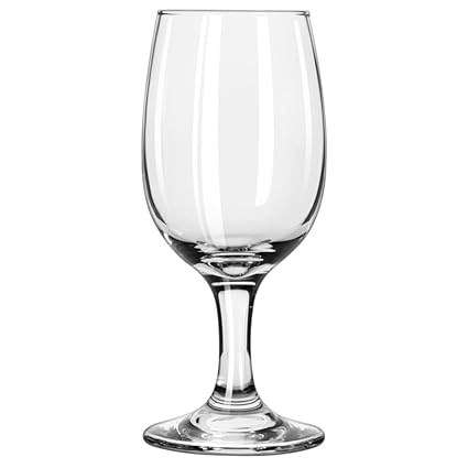Libbey 3765 Embassy Stemware - 8-1/2 oz. Tall Wine Glass, Case of 2 Dozen