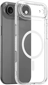 [GL CASES] Capa Compatível Com iPhone 17 AIR e Magsafe Capinha iPhone 17 AIR Anti Amarelamento De Silicone Premium Com Bordas Elevadas Para Câmera E Tela Carregador Por Indução Magnética