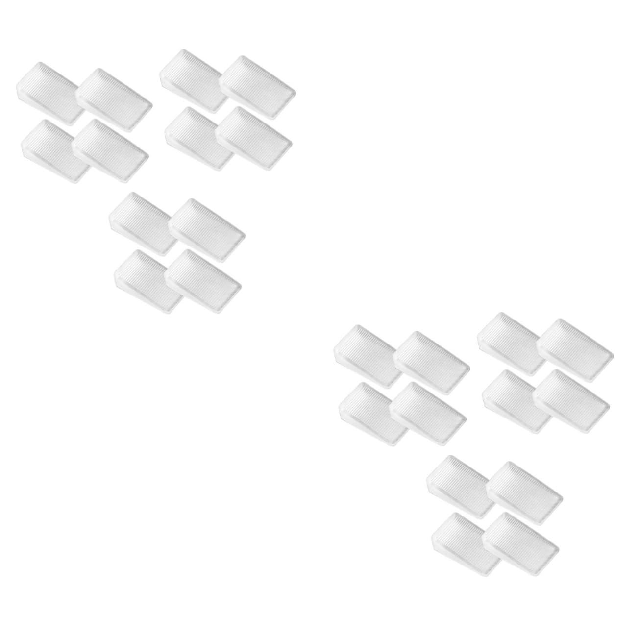 24pcs Table Shims Furniture Wedge Levelers Non Slip Furniture Pads for Home Improvement