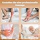 Vitaflow Lymphatic 2.0, Venopulse Neuropathie Fußmassagegerät, Vibrastone Geschenk Vatertag, Bein Massagegerät mit Wärmefunktion und Vibration, Fussmassagegerät