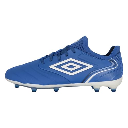 Umbro Men's Tocco 5 Pro FG Soccer Cleat, Royal/White, 10