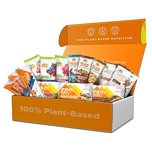 Probar – Plant-Based Starter Pack - Gluten-Free, Non-Gmo, Healthy, High Protein Snacks - Natural Energy For Hiking, Cycling, Camping, Snowboarding, Skiing (Pack Of 14) #TOP1