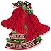 Beistle 1-Pack Tissue Bells with Holly Decoration, 14-1/2-Inch by 13-Inch