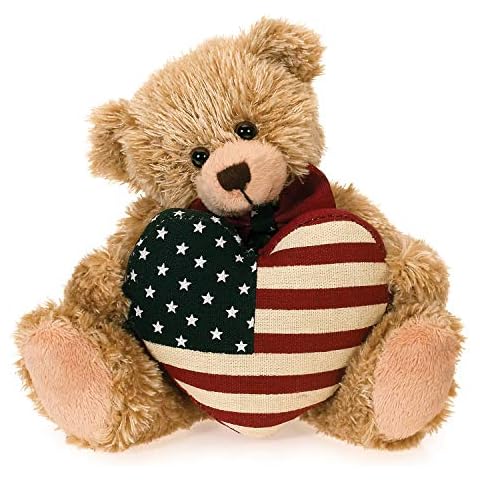 Plushland American Pillow Bear 11 Inches Adorable Beige Pillow Plush Stuffed Animal Toy for Kids Children Cover