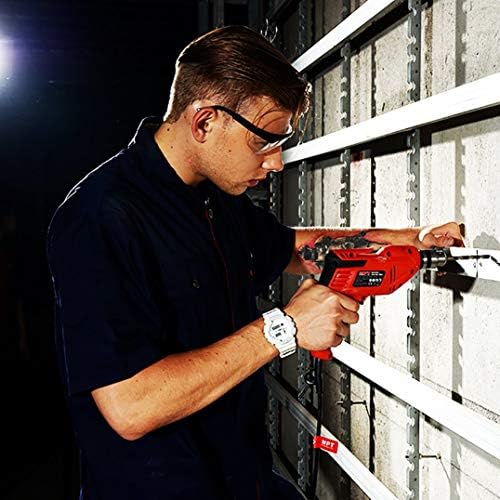 MPT Corded Hammer Impact Drill with Auxiliary Handle 550W 13mm Chuck Variable Speed and Multifunction