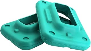 Plataforma de fitness ajustable para escalones aeróbicos, accesorios de base de 2 elevadores (3 colores disponibles), morado, morado y morado