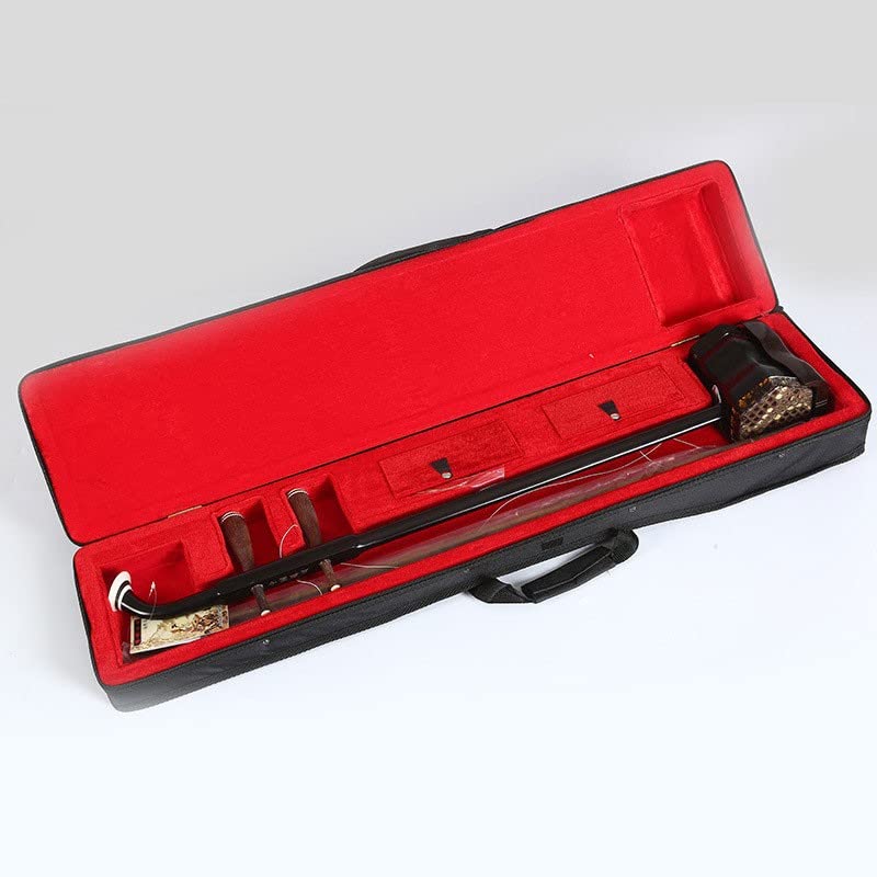Erhu Chinois, Violon à 2 Cordes, Instrument de Musique Traditionnel National, avec Valise