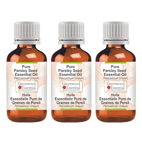Huile essentielle de graines de persil distillée à la vapeur pour purifier le teint