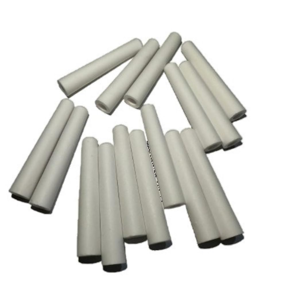Wyqxty One Color Alumina Ceramic Insulation Tube Insulated Alumina Ceramic Sandblast Nozzle 2Mm,3Mm Porcelain Hollow Ducts 15Pcs(2Mm)