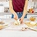 Silicone Baking Mats Cooking Set-2 Baking Pastry Mats Extra Large Silicone Sheets Liners with Measurements for Rolling Dough Non-stick Non-slip Heath Resistant
