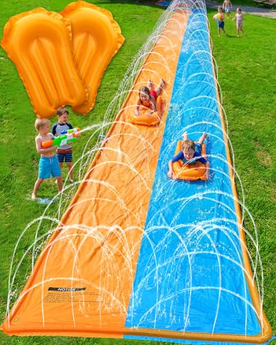 Spring Water 40FT Slip and Water Slide, Extra Long Slip n Water Slide for Kids and Adults, 2...