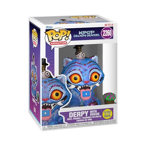 FUNKO Pop! ファンコ ポップ KPOPガールズ! デーモン・ハンターズ Derpy with Sussie Glow フィギュア グッズ 映画 ネットフリックス