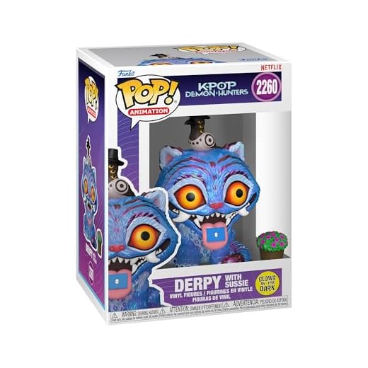 Funko Pop! Animation: KPOP Demon Hunters - Derpy with Sussie (Glow in The Dark) - Figura de Vinilo Coleccionable - Idea de Regalo - Mercancia Oficial - Movies Fans