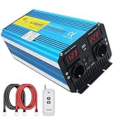 Cantonape Omvormer, zuivere sinusgolf, 3000 W/6000 W, converter 12 V naar 220 V, 230 V met ...