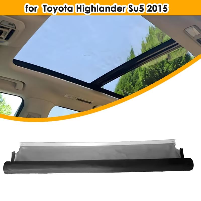 Tendina Parasole Auto per Toyota Highlander Su5 2015,Tende a Rullo per tettuccio apribile, Tendine per tettuccio apribile per Auto