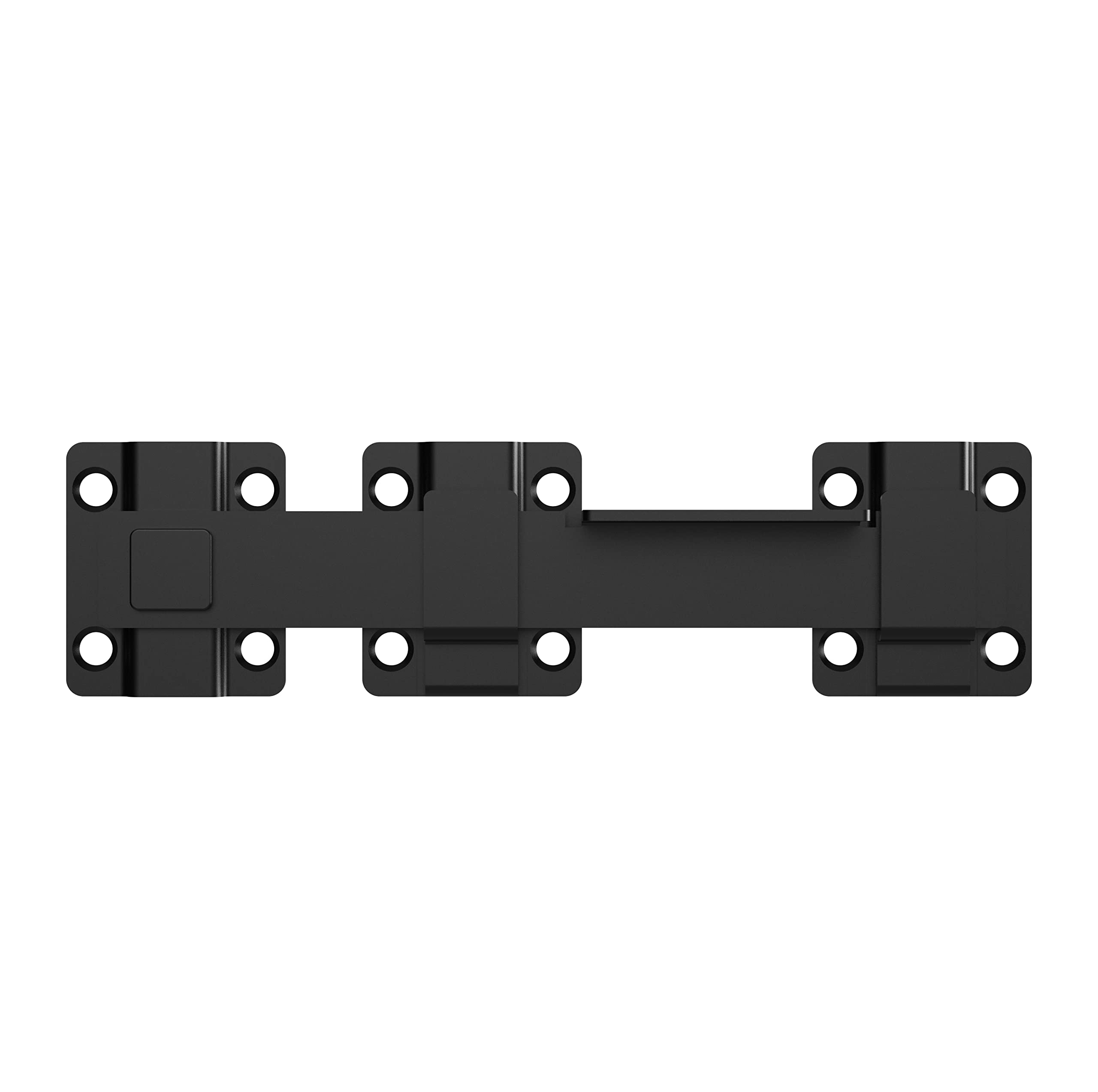 National Hardware N166-023 20,9 cm nowoczesny czarny zatrzask do bramy