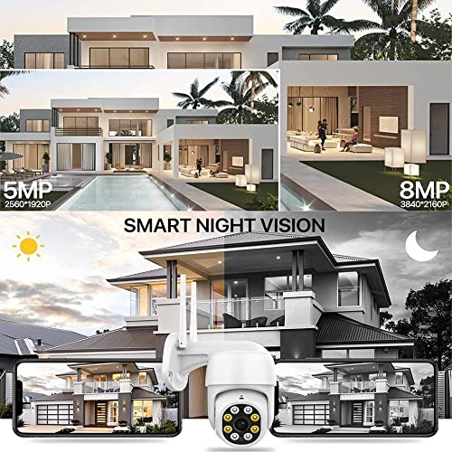 LEVALO Telecamera di Sicurezza, Telecamera WiFi