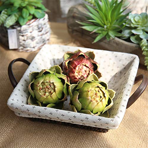 Image of Ulalaza 1Pc Fake Artichoke Artificial Fruits Model Lifelike Plastic Vegetables Christmas Party Decoration