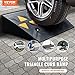 VEVOR Rubber Curb Ramp 2 Pack, 4.3
