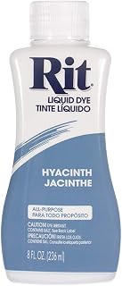 Craft County Rit Liquid Dye - Große Farbauswahl - 236 ml, Hyazinthe