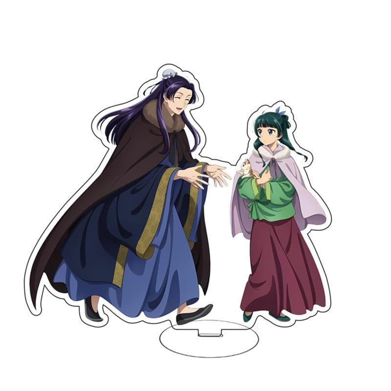 Set De 2 Figuras De Anime Maomao Y Jinshi – 11,5 Cm De Altura – PVC Con Acabado Detallado – Decoración De Escritorio – Regalo Para Fans De La Serie – Coleccionable