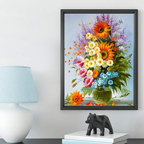 DIY Diamond Painting Kits voor Volwassenen 5D Diamant Schilderen Bloemen DIY Diamond Art Rhinestone Embroidery Cross… - Image 5