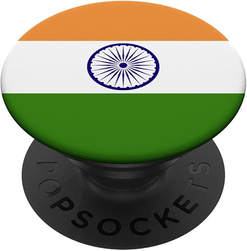 India Indian Flag PopSockets Swappable PopGrip