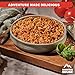 Mountain House Beef Lasagna & Freeze-Dried Food for Camping, 9 Servings, 30-Year Shelf-Life