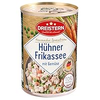 Dreistern Hühnerfrikassee