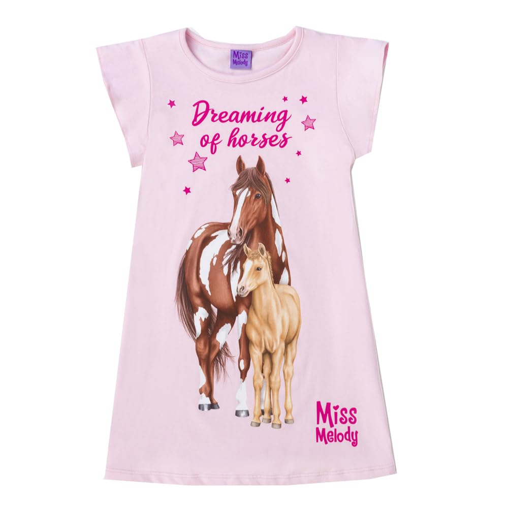 Miss Melody Nachthemd 76077, rosa, Größe 116, 6 Jahre