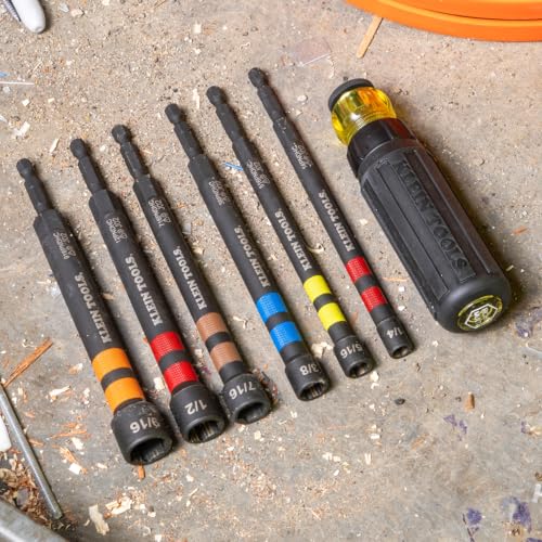 Klein Tools 32950 Ratcheting Impact Rated Hollow Power Nut Driver Set thumb #7