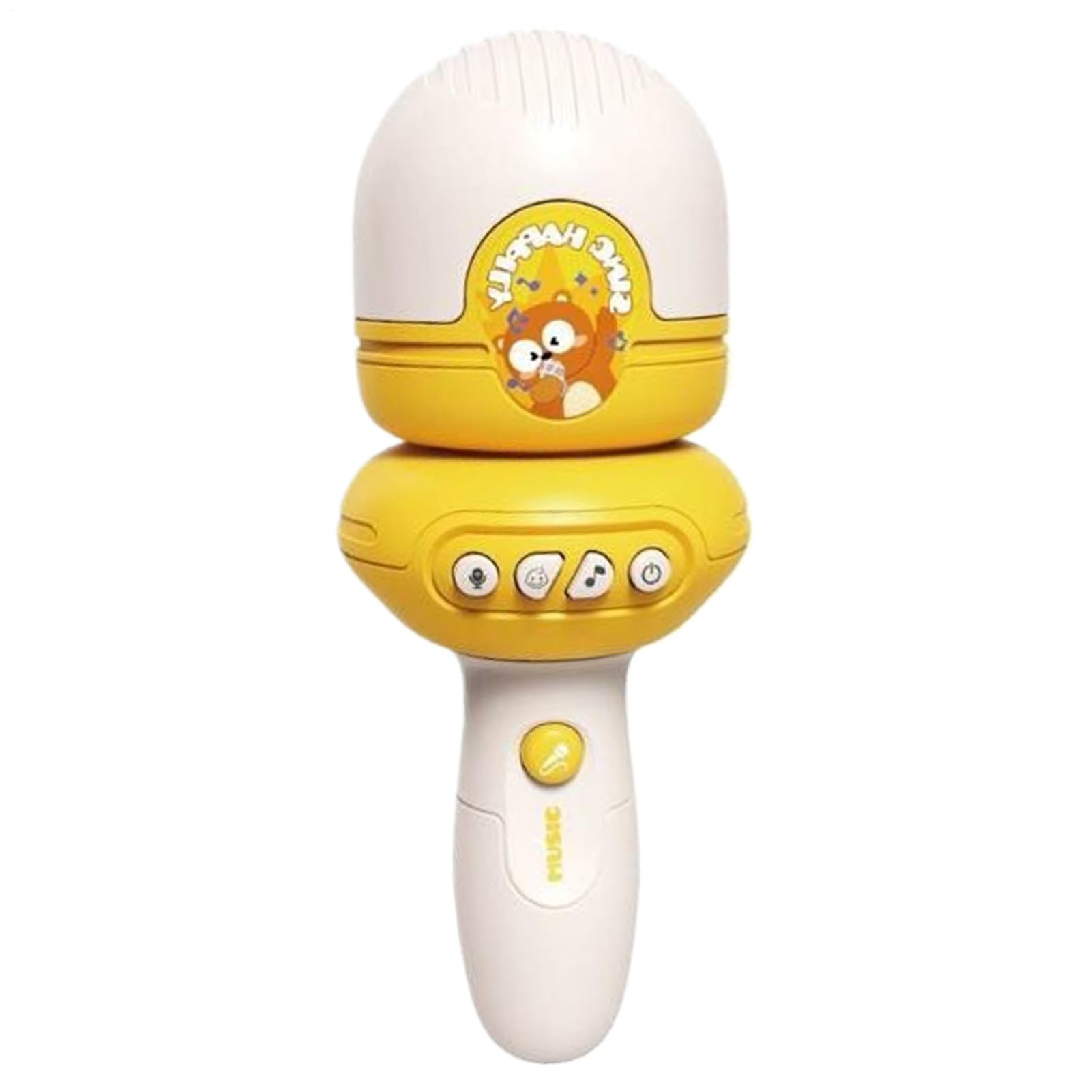 Kids Microphone - 7.8 Inches Voice Changing Singing Device for Children, Fun Toy with Recording Function, Musical Accessory for Girls Boys Toddler Son Daughter Ages 3 and Plus