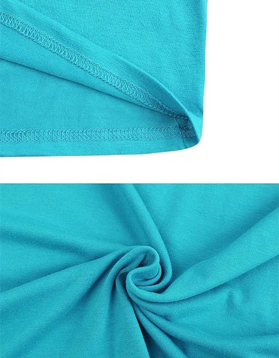 Men Summer Short Sleeve Nightshirt Knee Length Nightgown Cotton Sleep Shirt Lounge Wear With Chest Pocket - Image 5