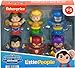 Fisher-Price Little People Toddler Toys DC Super Friends Crime-Fighting Figure Pack Set of 6 Characters for Pretend Play Ages 18+ Months (Amazon Exclusive)