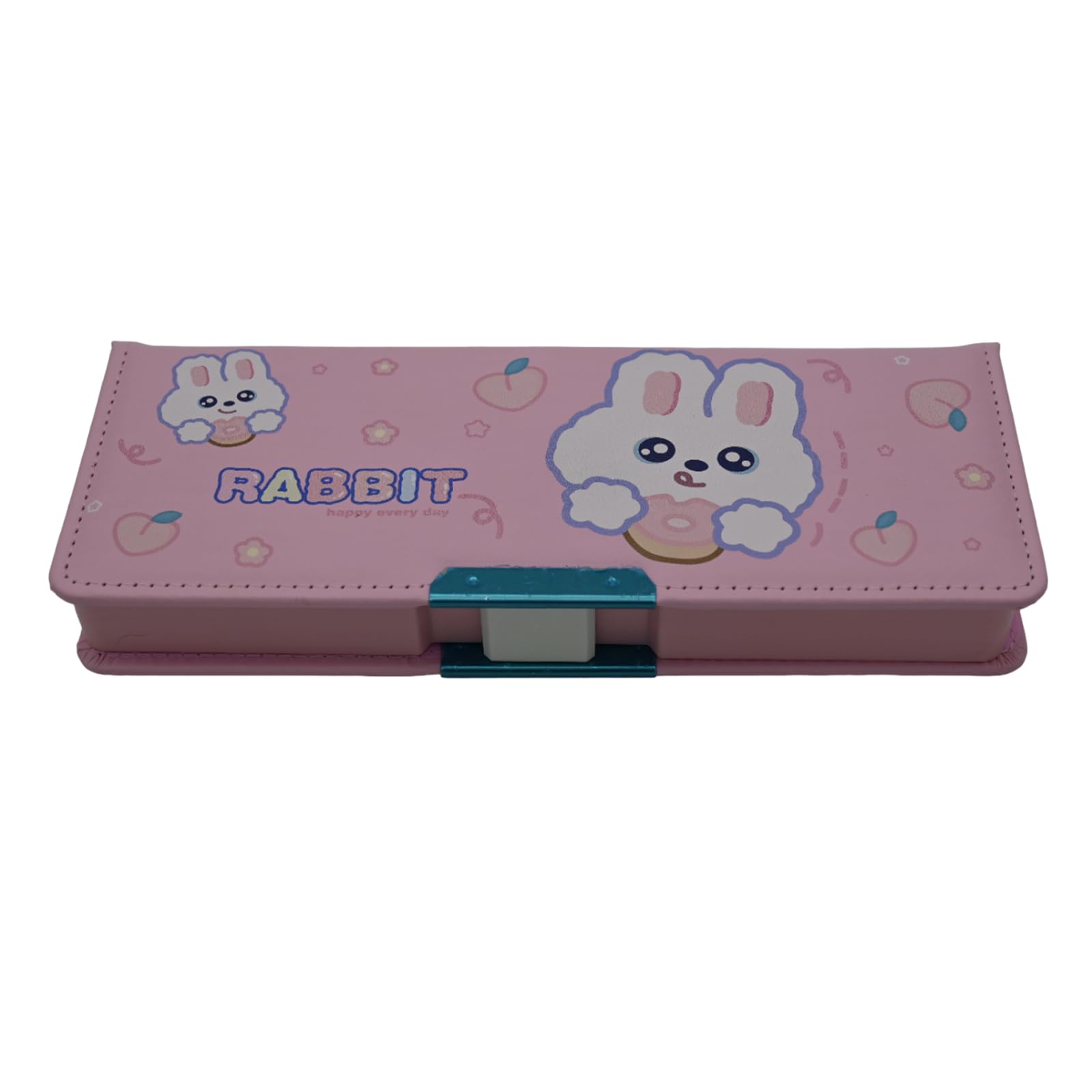 JOA TOYBOX Rabbit Style Pencil Pouch for Girl and Boy,Pencil Case for Kid,Zipper Pencil Kit Stationary Storage Box for School Pink