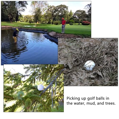 Golf ball retriever telescopic Young Wolf 280cm picker grabber