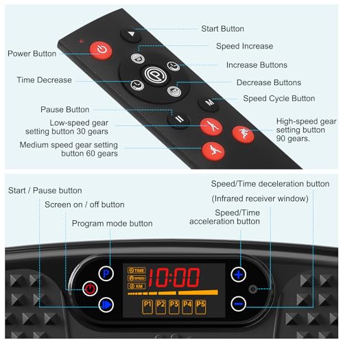 SoftGym Vibration Plate 450 Lbs