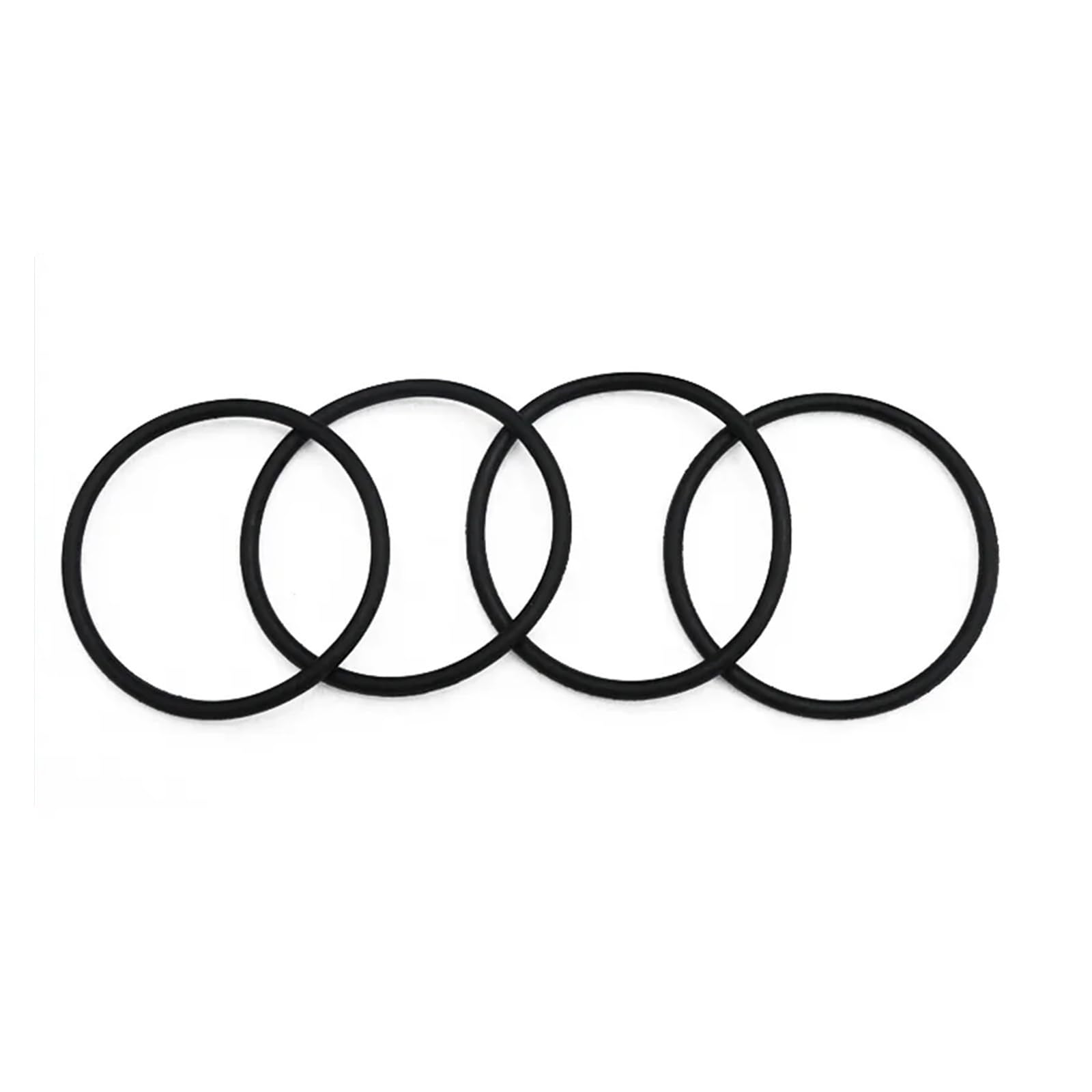 Hardware 10pcs Black O Ring Gasket CS 2mm OD 8mm ~ 80mm NBR Automobile Nitrile Rubber Round Type Corrosion Oil Resistant Sealing Washer Packing(OD 22mm CS 2mm)