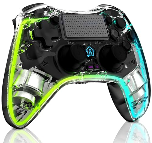 🎮【Giroscopio a 6 assi & Vibrazione Regolabile】: Il giroscopio a 6 assi integrato fornisce al controller un rilevamento accurato e un controllo sensibile del movimento, per migliorare l'immersione nel gioco. Potente motore di vibrazione asimmetrico integrato con funzione di vibrazione regolabile su 4 livelli (100%/75%/50%/25%), lasciati sentire diversi livelli di induzione di vibrazioni immersive.