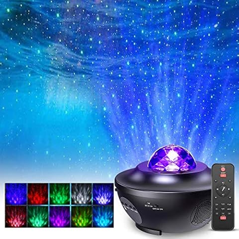 Proyector Estrellas Galaxia Qxmcov Cover