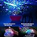 EOMOO Baby Night Lights for kids,Starry Night Light Rotating Moon Stars Projector, 7 Color Options Romantic Night Lighting Lamp, USB Cable/Batteries Powered for Nursery, Bedroom