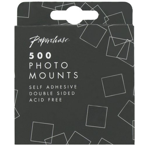 Paperchase 500 transparent photo mounts by
