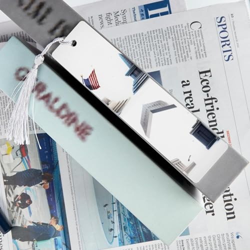 Marque-pages Jour de l'Indépendance à pompons pour vos lectures - 6