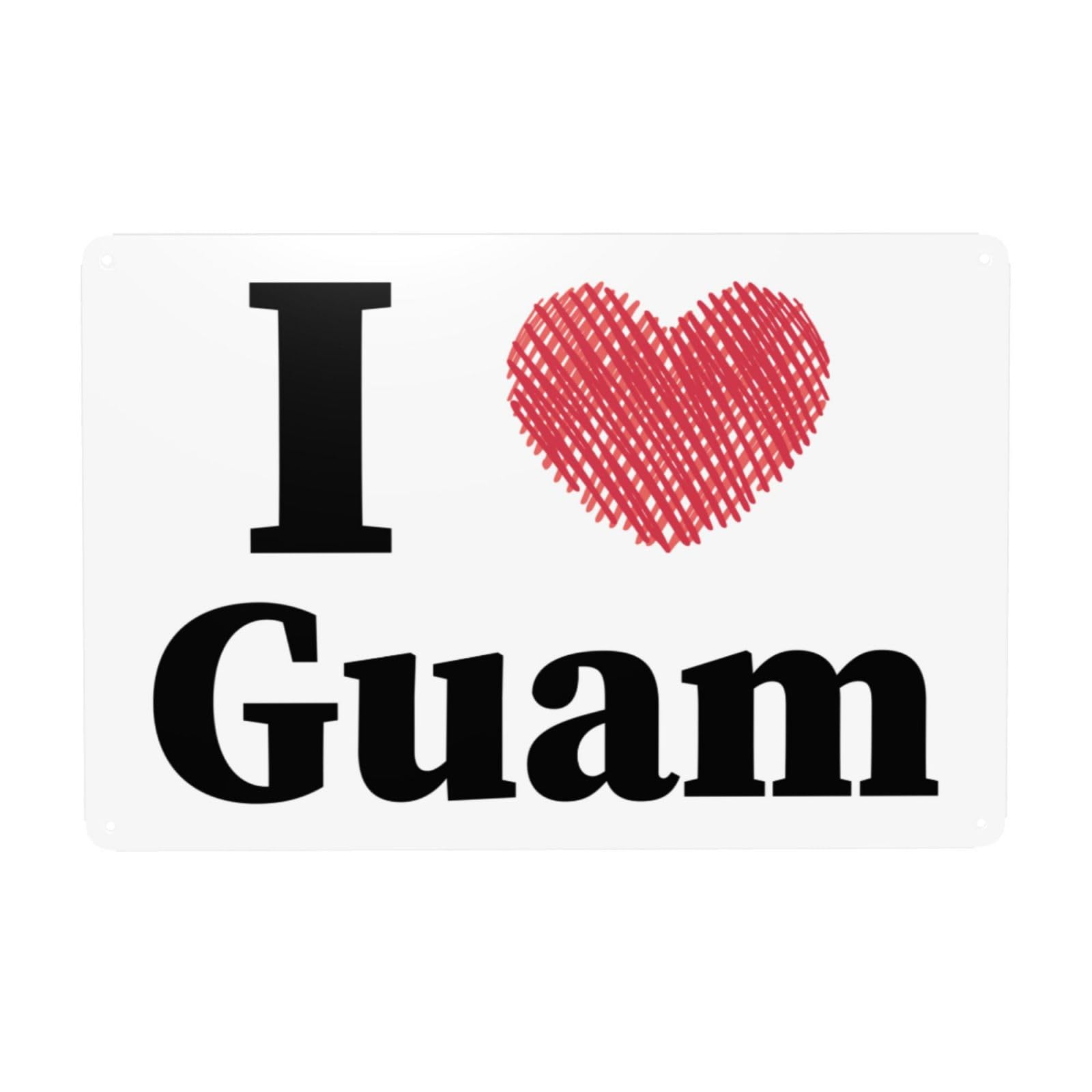 Amazon.com: MULIHU I Love Guam Tin Signs Vintage Metal Sign Iron