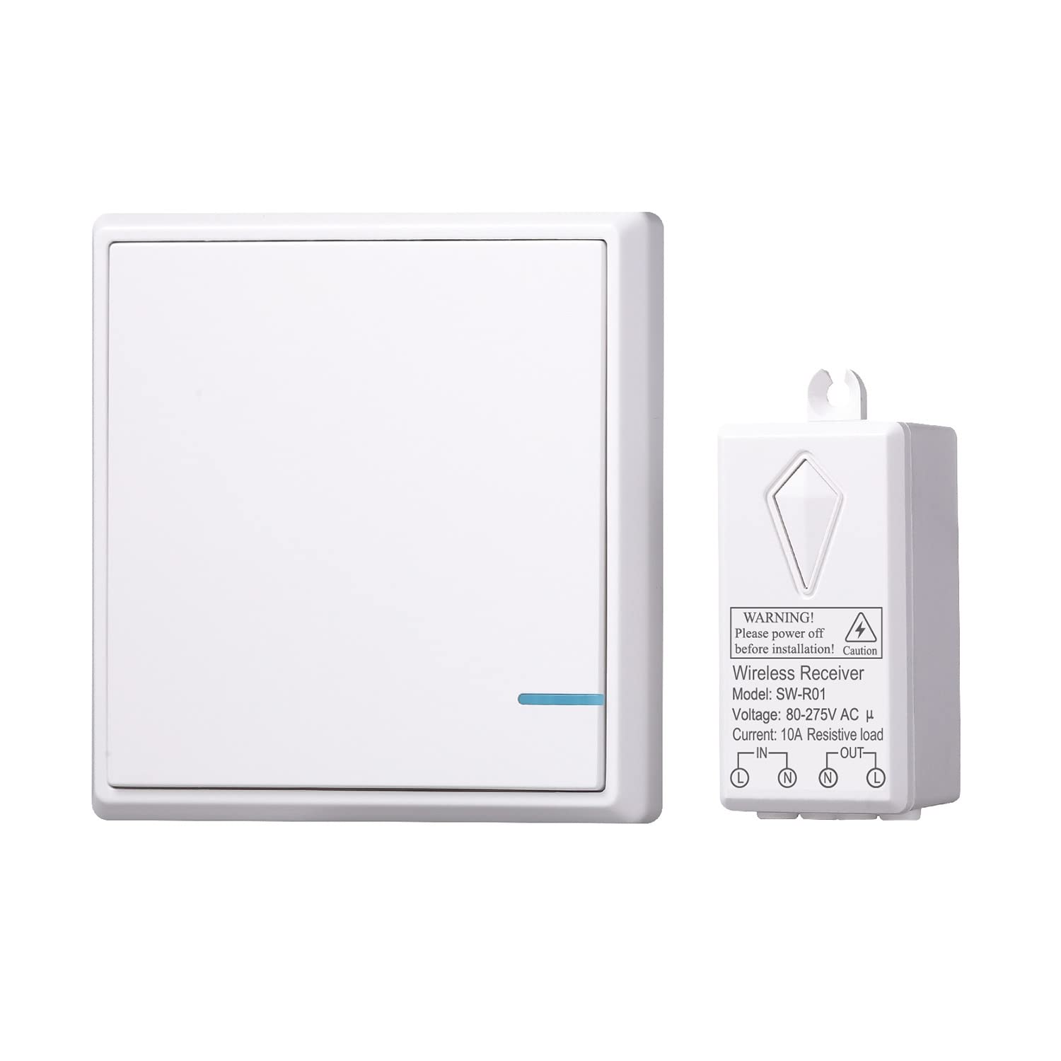 Mengshen Interruttore Luce Wireless e Ricevitore