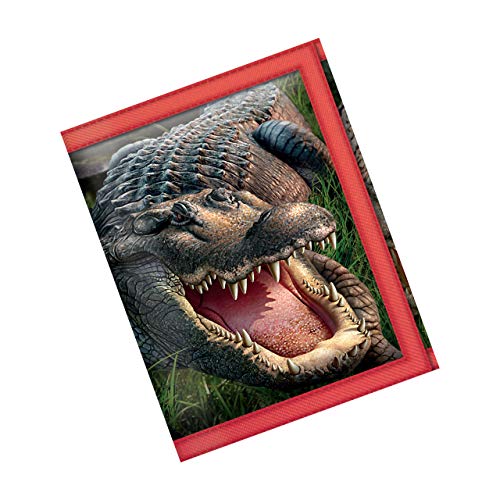 Portfele 3D LiveLife - Gator Bog. Soczewkowa grafika 3D przyniosła do Ciebie przez Deluxebase, licencjonowana przez Renowowanego artystę Jerry LoFaro.