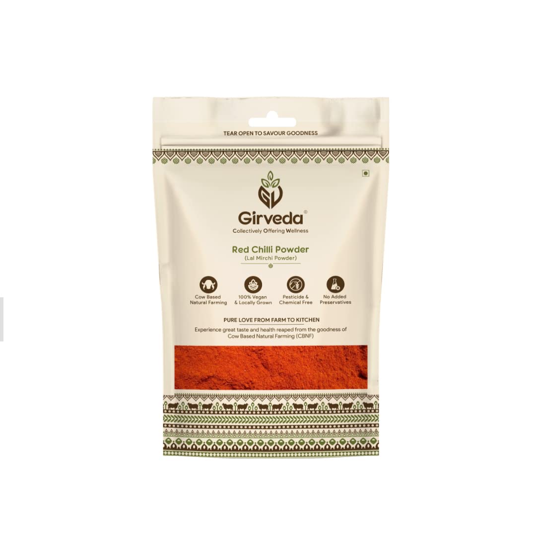 Girveda Chilli Powder 500 Grams (Cow Based Natural Farming Product) From Gir (B09T6LM1XZ) Amazon Price History, Amazon Price Tracker